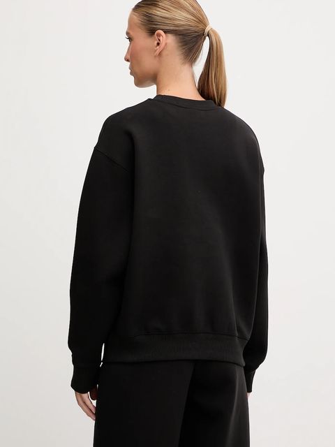 Guess bluza AURELIA damska kolor czarny gładka V5BQ05 K1971