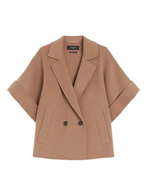 Weekend Max Mara Pera double-breasted short coat - Neutrals - zdjęcie produktu nr 1