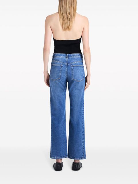 Proenza Schouler Jasper straight-leg cropped jeans - Blue