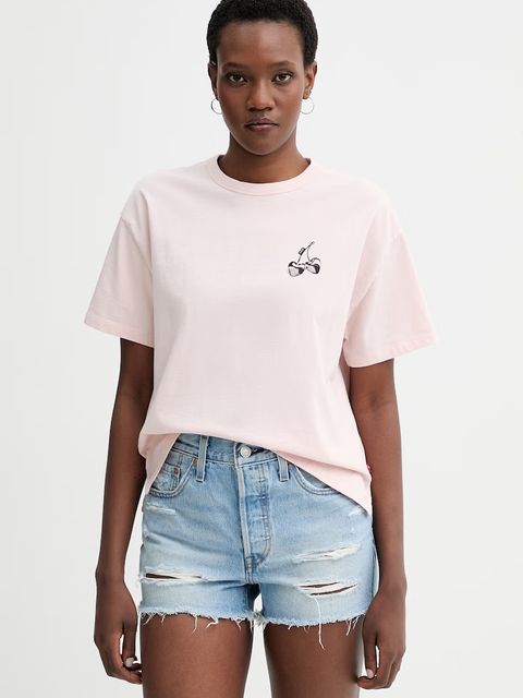 Levi's t-shirt bawełniany LS VINTAGE TEE BETTER TOGETHER - zdjęcie produktu nr 2