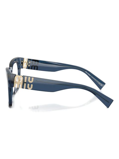 Miu Miu Eyewear square-frame glasses - Blue