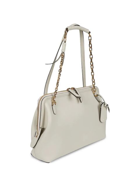 ETRO medium Doc chain leather shoulder bag - White