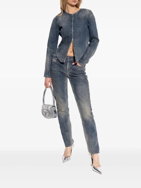Diesel zip-up denim jacket - Blue