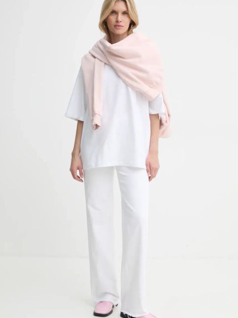 Gestuz t-shirt bawełniany damski kolor czarny 10909865