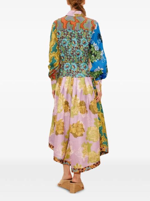 ALEMAIS Arnie shirt dress - Purple