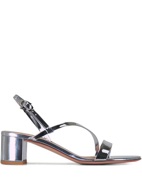 Gianvito Rossi Betsey strappy heeled sandals - Grey