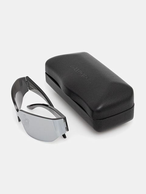Balenciaga okulary przeciwsłoneczne kolor srebrny BB0421S - zdjęcie produktu nr 2