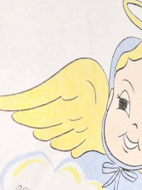 RE/DONE Clouds cotton T-shirt - Neutrals - zdjęcie produktu nr 2