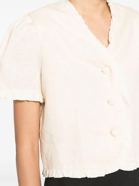 Reformation Bess top - Neutrals