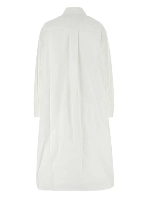 Jil Sander poplin shirt midi dress - White - zdjęcie produktu nr 2