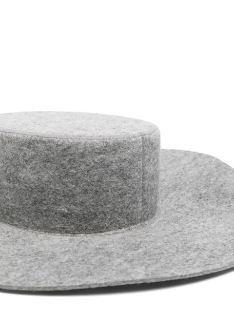 Ruslan Baginskiy logo-embellished fedora hat - Grey - zdjęcie produktu nr 2