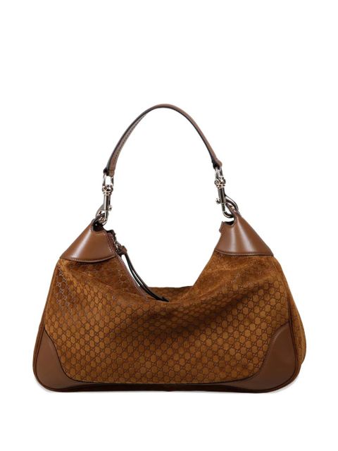 Gucci medium Gucci B shoulder bag - Brown - zdjęcie produktu nr 1