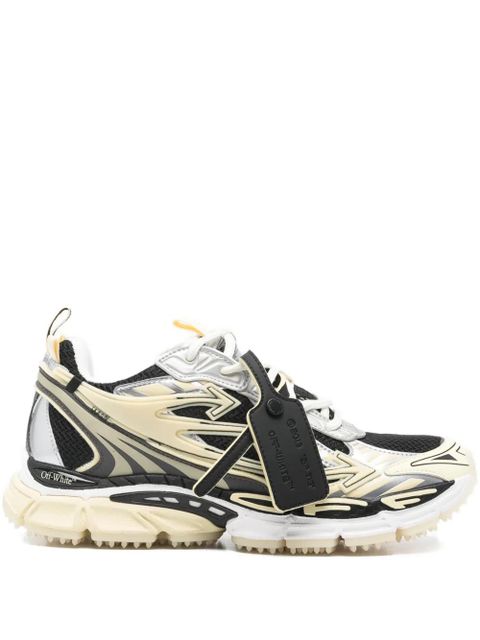 Off-White Lace-up rubber trainers - Neutrals - zdjęcie produktu nr 1