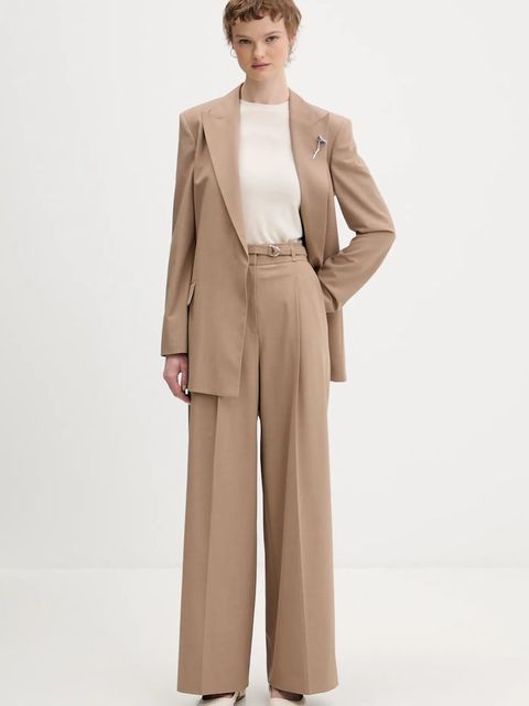 HUGO marynarka Abivale kolor beżowy 50554029