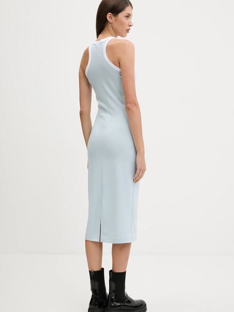 Karl Lagerfeld Jeans sukienka kolor niebieski mini prosta A3W13008