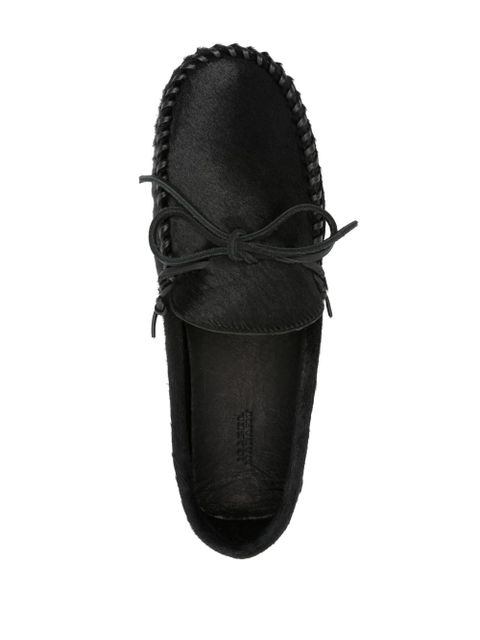 ISABEL MARANT Fitza driver loafers - Black
