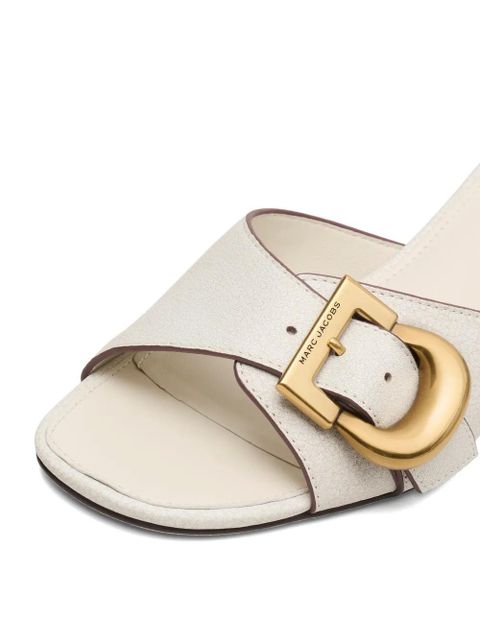 Marc Jacobs buckle-detail heeled sandals - Neutrals