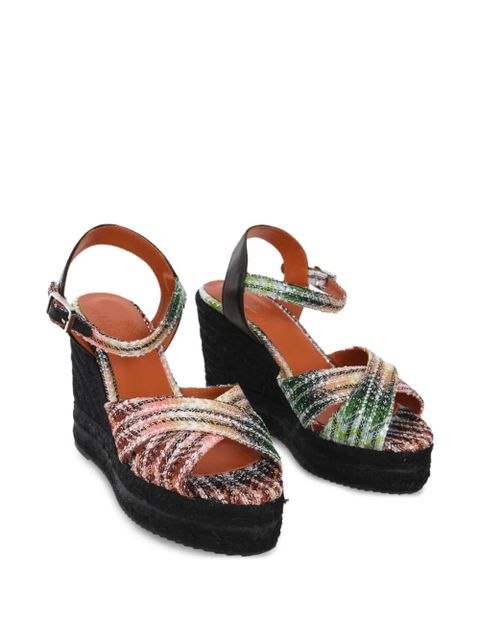 Missoni Carmen espadrille sandals - Green