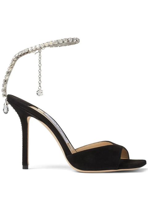 Jimmy Choo Saeda 100mm sandals - Black - zdjęcie produktu nr 1