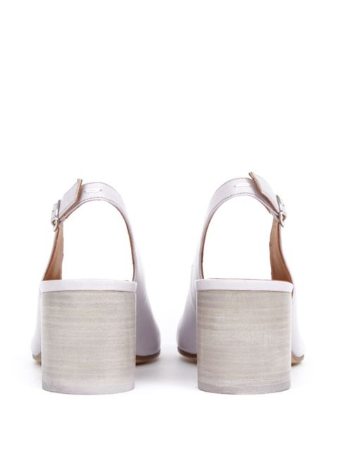 Maison Margiela 60mm Tabi slingback pumps - Purple
