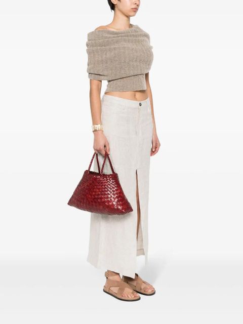 DRAGON DIFFUSION small Santa Croce tote bag - Red - zdjęcie produktu nr 2