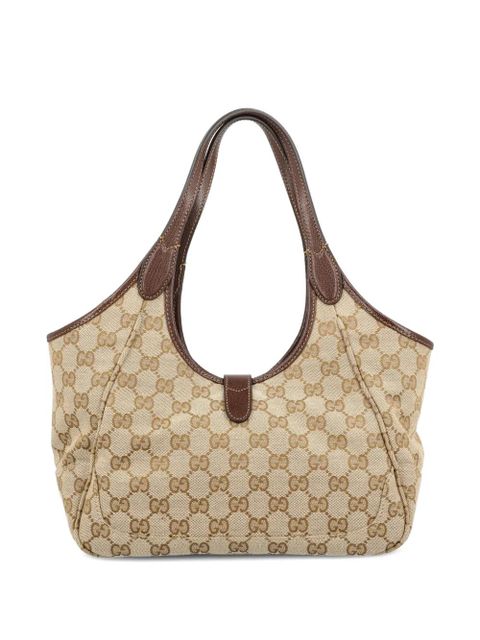 Gucci small Mercato canvas tote bag - Neutrals - zdjęcie produktu nr 2