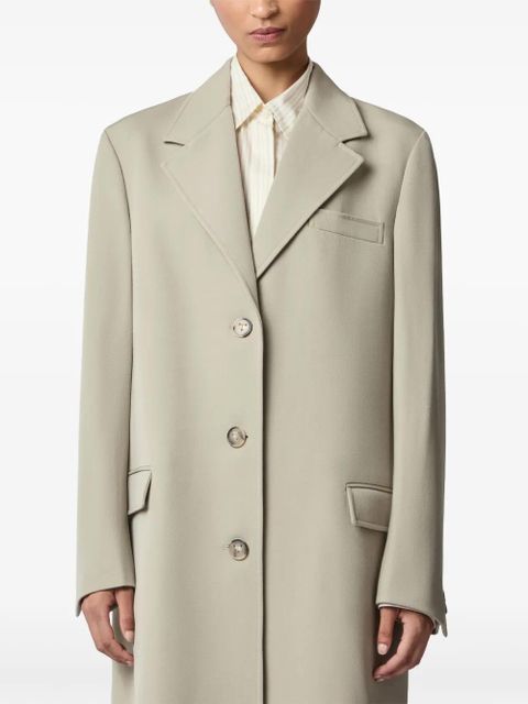 Tod's single-breasted coat - Neutrals - zdjęcie produktu nr 2