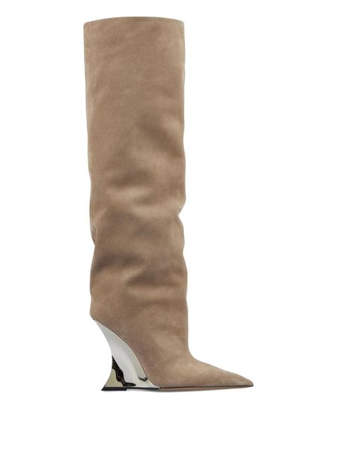Paris Texas Nina knee-high boots - Neutrals - zdjęcie produktu nr 2