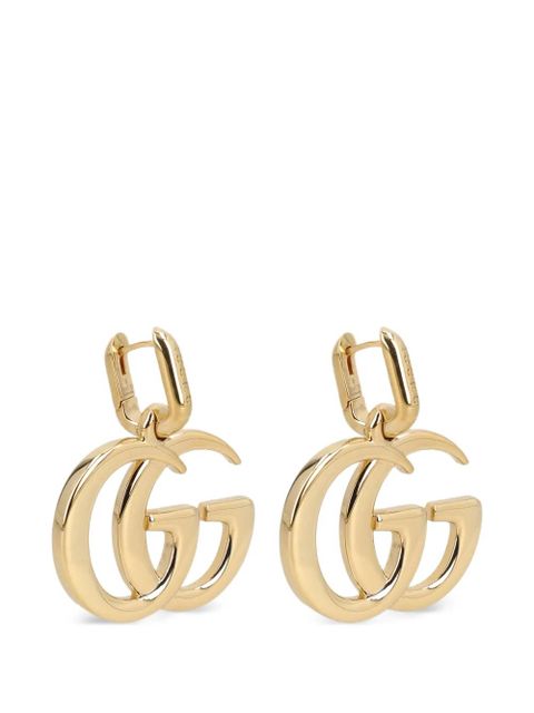 Gucci logo-pendant earrings - Gold - zdjęcie produktu nr 1