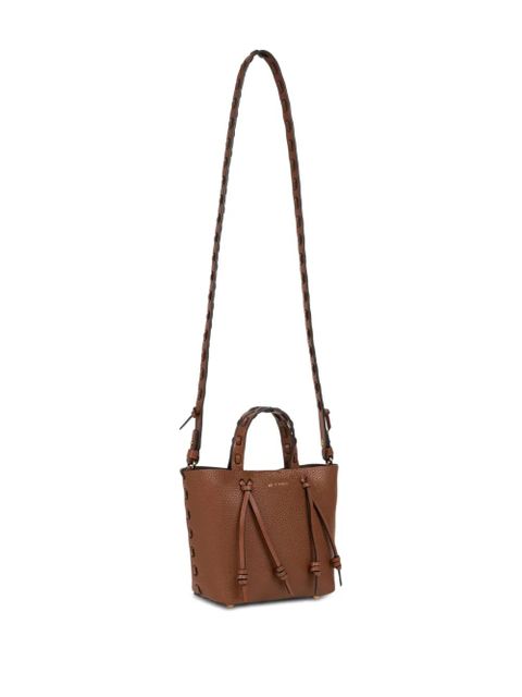 ETRO knotted leather mini bag - Brown - zdjęcie produktu nr 2