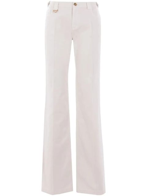 Chloé cotton straight-leg trousers - White - zdjęcie produktu nr 1