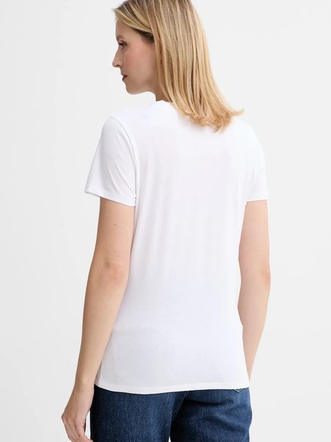 BOSS Orange t-shirt bawełniany BOSS ORANGE damski kolor biały 50501139 - zdjęcie produktu nr 2