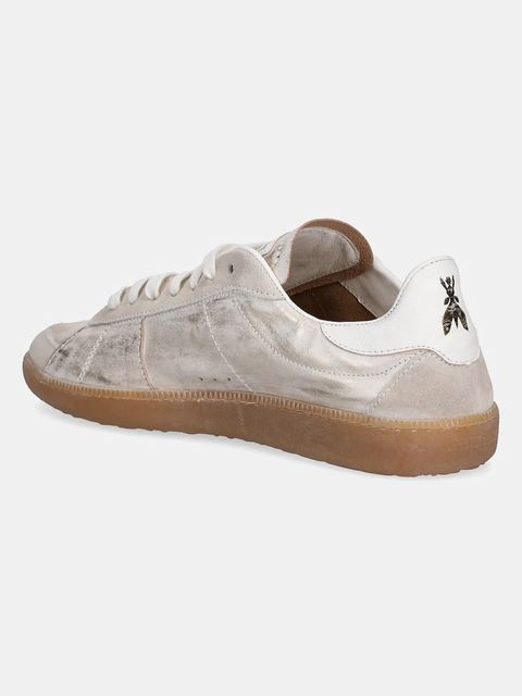 Patrizia Pepe sneakersy skórzane damskie kolor szary 2Z0065 L168 FG46 - zdjęcie produktu nr 2