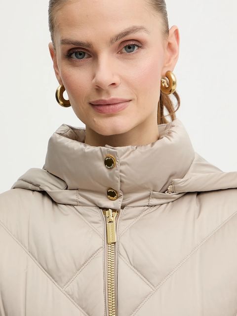 Marciano by Guess kurtka puchowa ELLY kolor beżowy zimowa 5BGL39 7374A - zdjęcie produktu nr 2