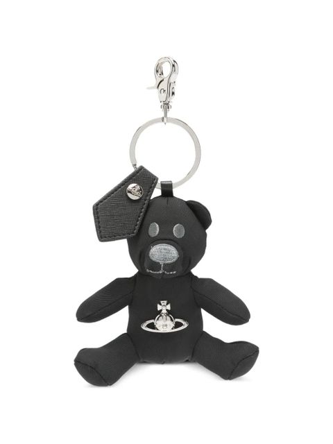 Vivienne Westwood teddy-pendant keyring - Black - zdjęcie produktu nr 1