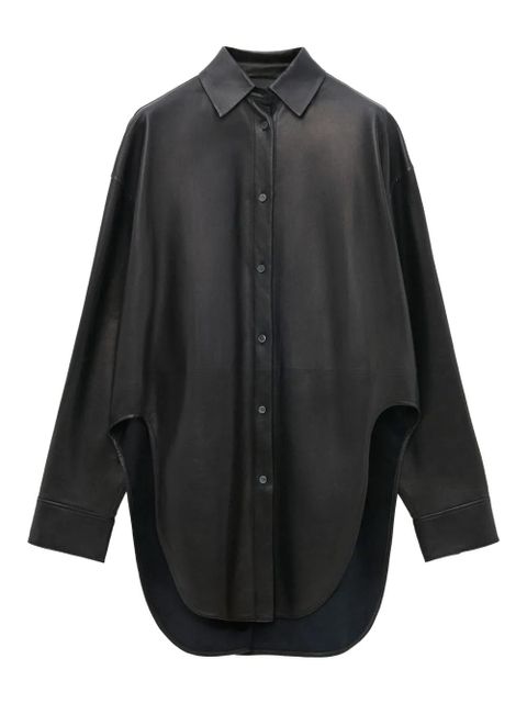 LOEWE leather shirt - Black - zdjęcie produktu nr 1