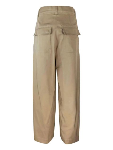 Weekend Max Mara pleat-detail wide-leg trousers - Neutrals - zdjęcie produktu nr 2