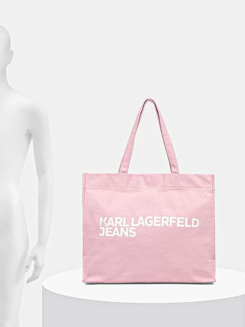 Karl Lagerfeld Jeans torebka bawełniana