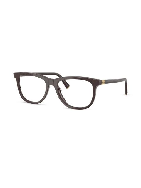 Miu Miu Eyewear MU 01WV glasses - Brown - zdjęcie produktu nr 2