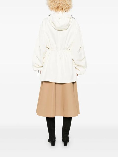 WARDROBE.NYC x RHW hooded drawstring coat - White
