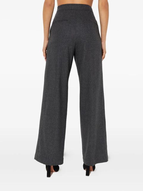 Yves Salomon buttoned wide-leg trousers - Grey - zdjęcie produktu nr 2