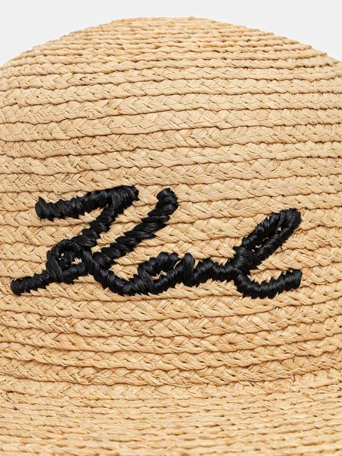 Karl Lagerfeld kapelusz K/SIGNATURE kolor beżowy B1W46084