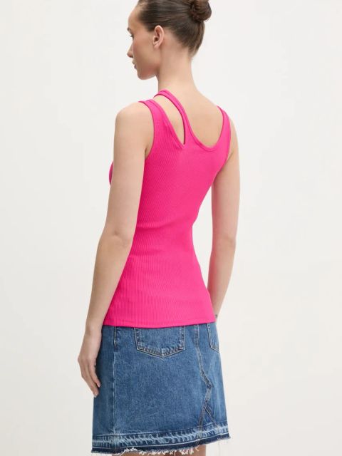 HUGO top kolor różowy 50537044