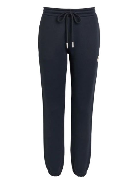 Moncler drawstring-waist track pants - Blue - zdjęcie produktu nr 1