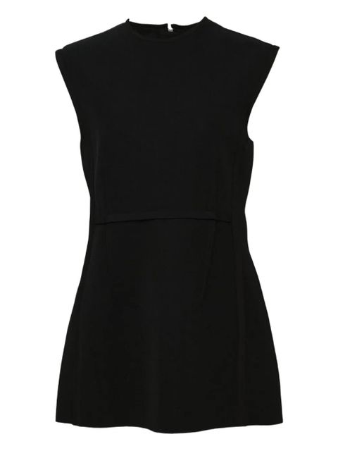 Jil Sander crew-neck silk top - Black - zdjęcie produktu nr 1