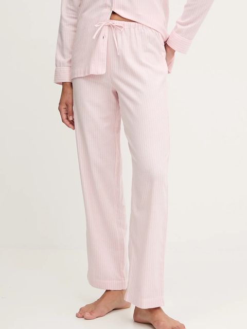 Lauren Ralph Lauren piżama damska kolor różowy ILN92448