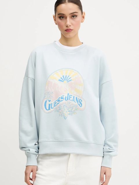 Guess Jeans bluza bawełniana - zdjęcie produktu nr 1