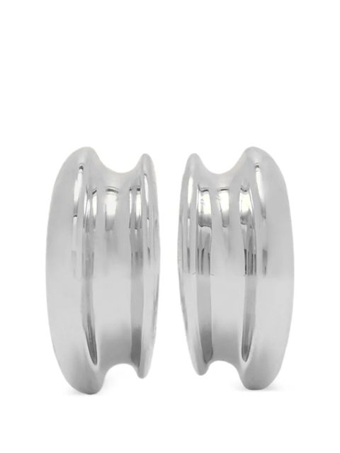 Jenny Bird Mini Lennon hoop earrings - Silver - zdjęcie produktu nr 1