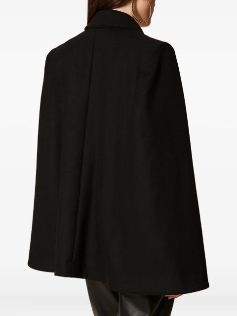 TWINSET wool-blend double-breasted coat - Black