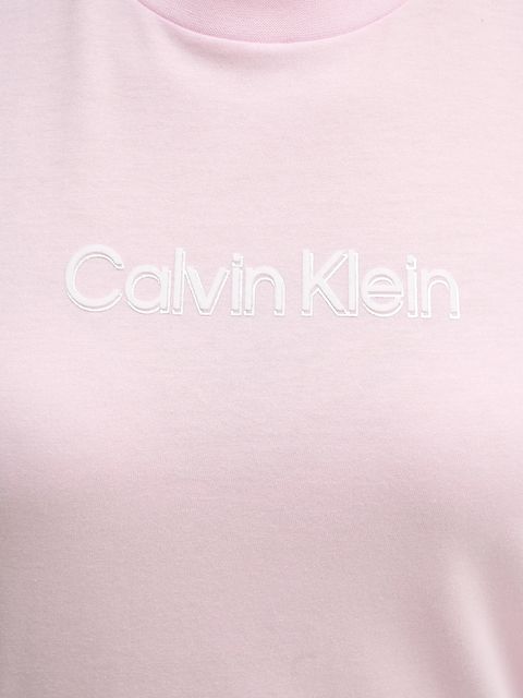 Calvin Klein Jeans t-shirt bawełniany damski kolor różowy LV047E821G